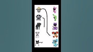 Make the right pairs of Smiling Critters and Zoonomaly | Zoonomaly 16