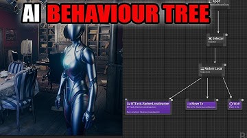 Como Crear una AI (Enemigo) Se Mueva Random con Behaviour Tree y Blackboard en Unreal Engine 5