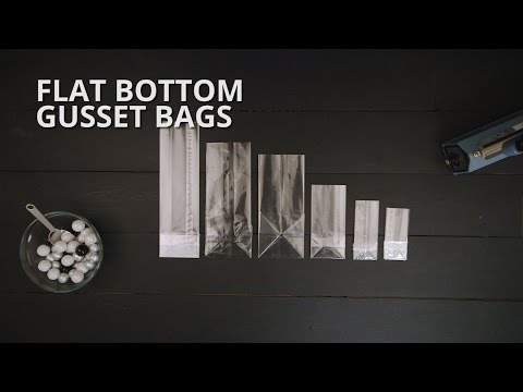 Flat Bottom Gusset Bags