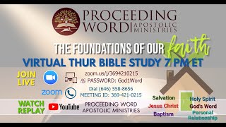 2020_0730 PWAM Bible Study: This is My Bible Declarations - Part Three