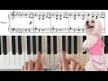 Как играть Собачий вальс на пианино [ПРОСТО]