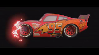 DISNEY CARS RED DINOCO LIGHTNING MCQUEEN (8K\/4K\/HD\/HQ)