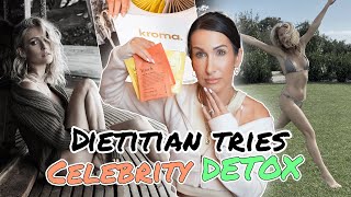 Dietitian Tries Celebrity Detox - Kroma Detox