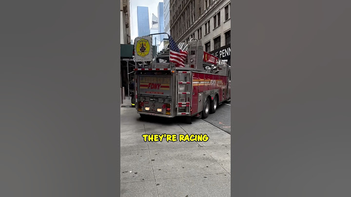 NYC Firefighter Has Mad Driving Skills! 😱 #shorts