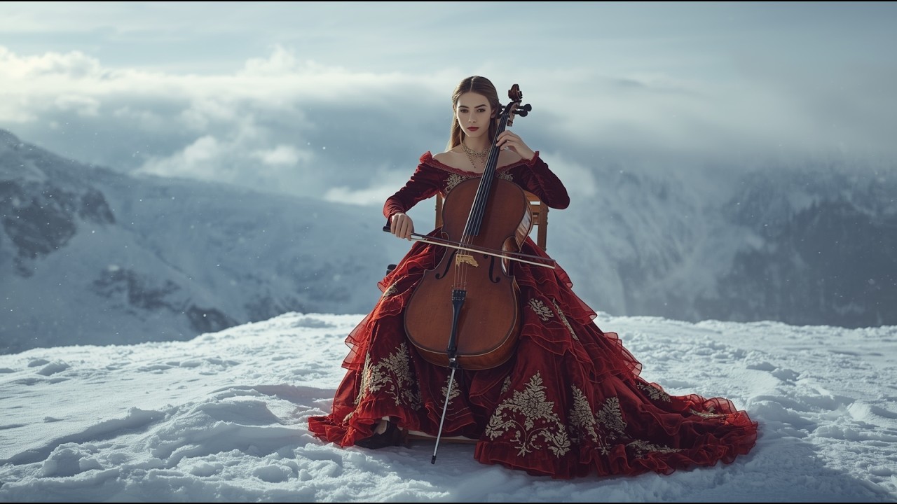 Enchanting Winter: Classical Cello, Flute & Piano to Soothe Your Soul 🎶