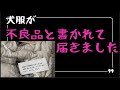 犬服を買ったら不良品ですが…と書かれて届きました。【トイプードル.ティーカッププードル】