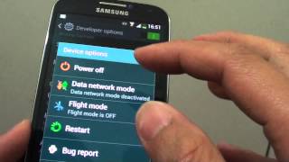 Samsung Galaxy S4: How to Enable/Disable Bug Report Options From Power Menu