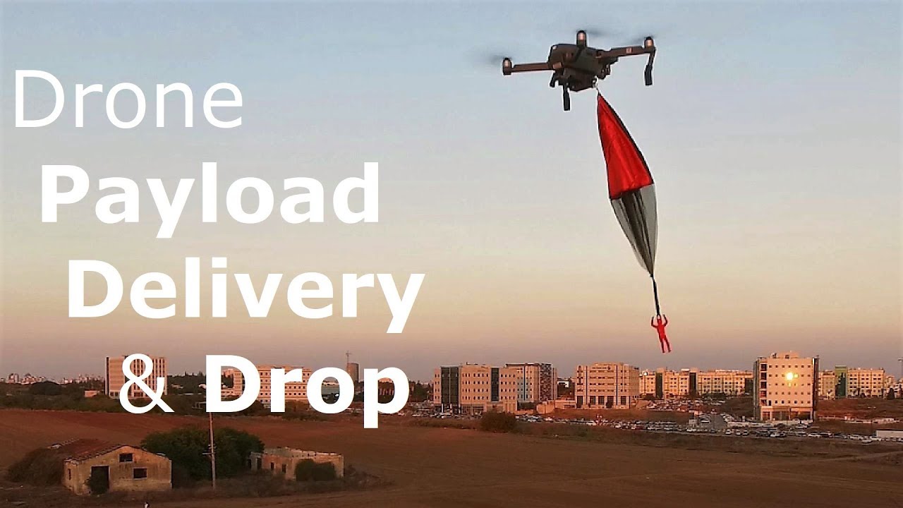 Drone Release and Drop, Drone Fishing, Payload Delivery device for