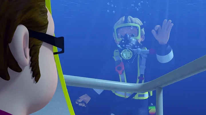 Penny's Dives into Rescue Joe Sparkes | Fireman Sa...