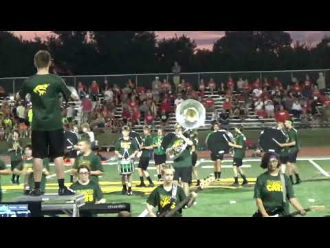 Basehor Linwood High School Marching Band Halftime Show 9/2/22