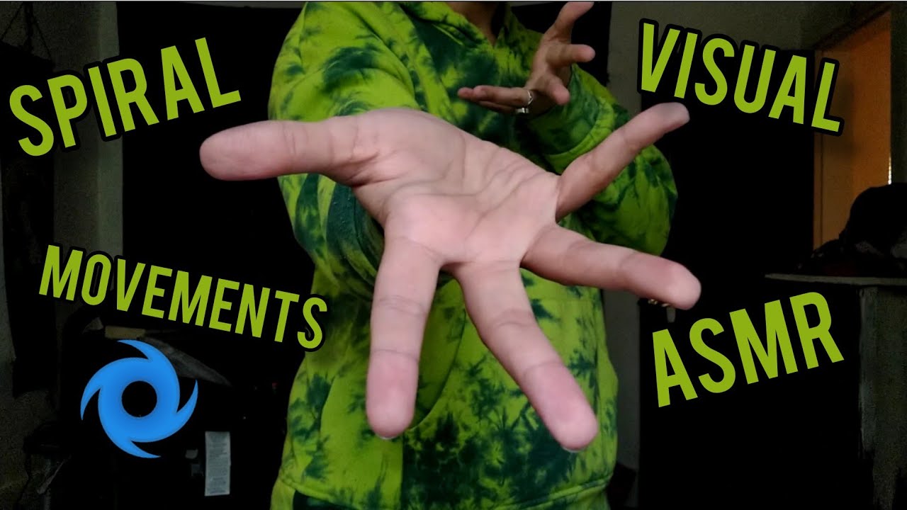 Fast & Aggressive ASMR Visuals: Hand Spirals 🌀