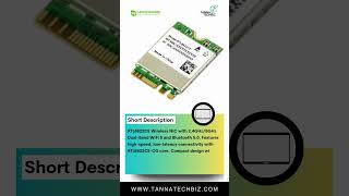 RTL8822CE Dual-Band WiFi 5 + Bluetooth 5.0 NIC | M.2 A/E Key Wireless Adapter for Linux &amp; Windows