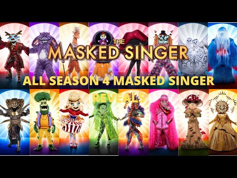 All Masked Singer Reveals (Season 4) | The Masked Singer USA
