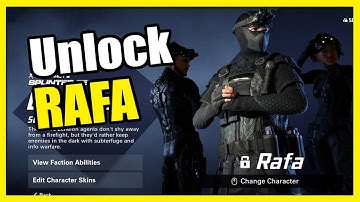How to Unlock the Faction Character RAFA in XDefiant (Challenges Tutorial)