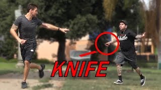 CUTTING FISHING LINE PRANK (GONE WRONG) Hilarious Public Prank on Strangers