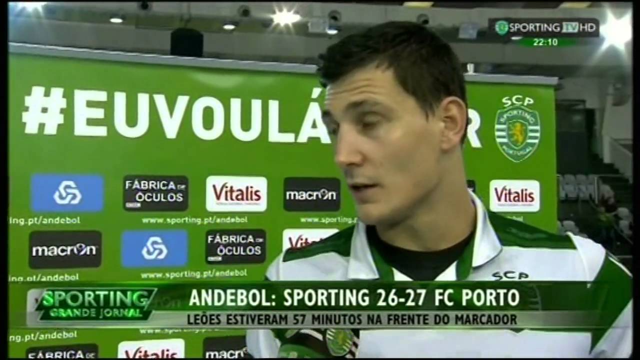 Andebol :: 06J :: Sporting - 26 x Porto - 27 de 2015/2016