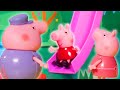 Peppa Pig's Fun Time at the Beach | Peppa Pig Stop Motion | Peppa Pig Toys | Toys fir Kids