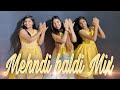 Haldi mehndi dance mashupmehndi mixsangeet choreographywedding danceankita bishteasy step