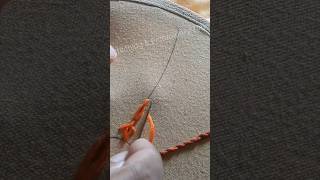 Basic Embroidery Stitches For Beginners Part 1 ??? trending embroiderystitches viral shorts