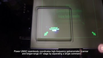 Motion Controller PMAC Galvanometer Scanner & Stage Synchronized Control