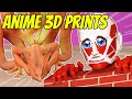10 Incredible ANIME 3D Prints