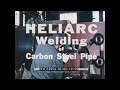 LINDE HELIARC / TIG WELDING FOR CARBON STEEL PIPE 1960s TRAINING FILM 63954
