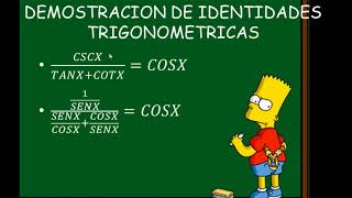 Identidades Pitagoricas