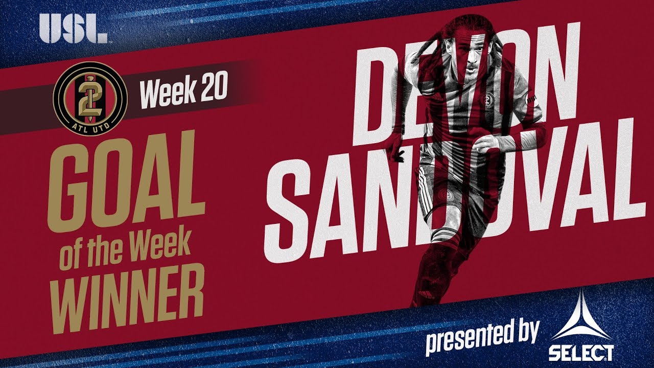 USL Goal of the Week presented by Select - Devon Sandoval, Week 20 Winner