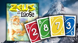 UNO Addition & Subtraction Version of Zeus on the Loose | Gameschooling Math screenshot 3