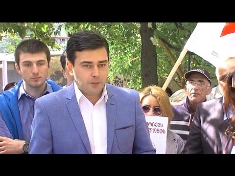 ირაკლი ღლონტმა აქცია გამართა
