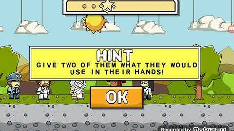 5 minutes of scribblenauts remix gameplay