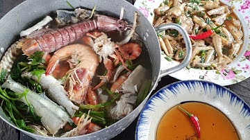 Ghe lên bắt nhiều loại cá 