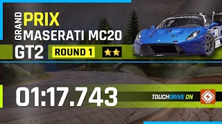 Maserati MC20 GT2 - GRAND PRIX Round 1 - 01.17.743 - 2⭐ Touchdrive Reference OC Lap - TUNNEL THRILLS