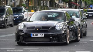 SUPERCARS IN DÜSSELDORF - 812C, 812A, PUROSAUNGE, 2X 992 GT3RS, PISTA