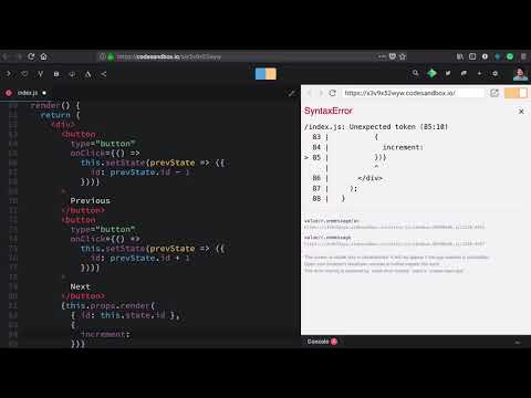 Render prop actions | Essential React