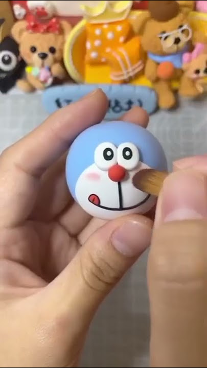 Diy polymer clay Doraemon |Dolly doll