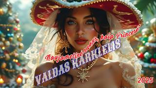 VALDAS KARKLELIS - NAUJAMETINĖ NAKTIS, KAIP PRINCESĖ (LYRICS 2025) NAUJIENA!!!
