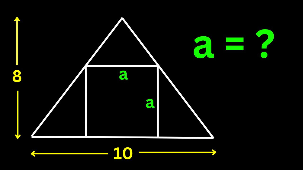 How To Find Side Length Of A Square Inside A Triangle Area Of Square how-to-find-side-length-of-a-square-inside-a-triangle-area-of-square