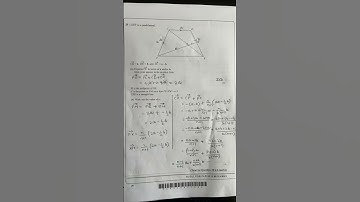 GCSE Vectors Question    #gcseexam  #gcse  #maths # vectors # GCSE Maths Higher paper 2