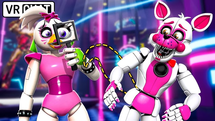 Funtime Freddy (menina) Quebrado e funtime foxy (menino) quebrado