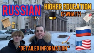 RUSSIAN Higher Education is WHAT?!