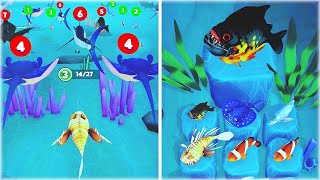 Fish Rush - Swim Eat and Level Up | Gameplay Max Level of Game screenshot 5