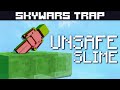 Skywars | The slime block trap
