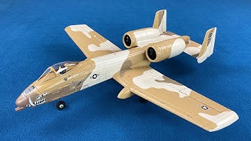 E-flite UMX A-10 Warthog EDF Jet Unboxing Video