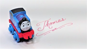 Thomas The Train ♦  Learn to Write in Cursive for Kids