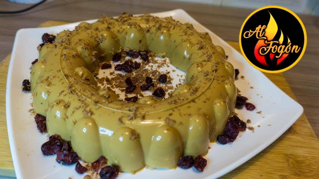 Postre de cafe Gelatina de Café tres leches flan de