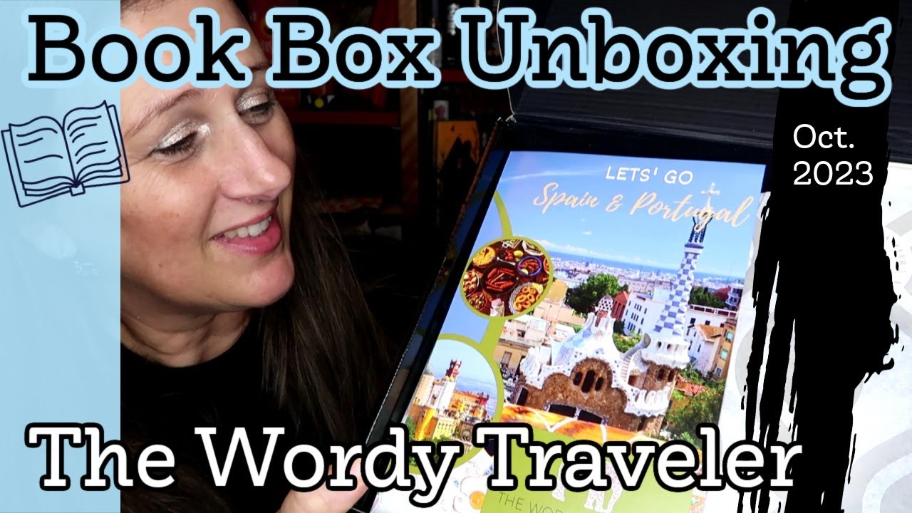 The Wordy Traveler Book Subscription UNBOXING Fall 2023 Spain