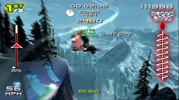 SSX 3 (Peak 2: Intimidator) with PCSX2 720p