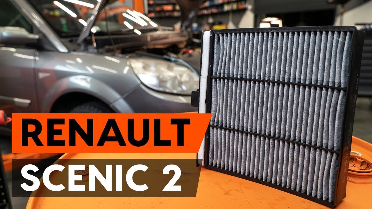 How to change pollen filter / cabin filter on RENAULT