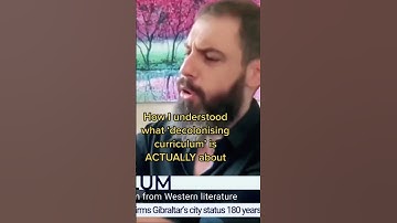 Decolonizing the Curriculum?